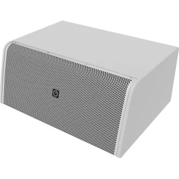 INTUSONIC 8SM300T Dual 8-Inch Subwoofer White 12604014