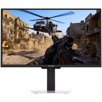 LORGAR 24.5 inch Full HD IPS 400Hz Gaming Monitor, Dual LED, HDR600 Ready, Height Adjustable, White