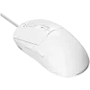 LORGAR LRG-MSA10R-WH Gaming Wired Mouse, Pixart PMW3311 Optical Sensor, Hetai 571 MCU, 5000 DPI, 1000 Hz, 7 Programmable Buttons, RGB Backlight, Right-Handed, White