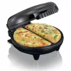 Lenco Melissa 16250086 Waffle Maker, 750 W, Black, Bakelite, Non-Stick Teflon Coating