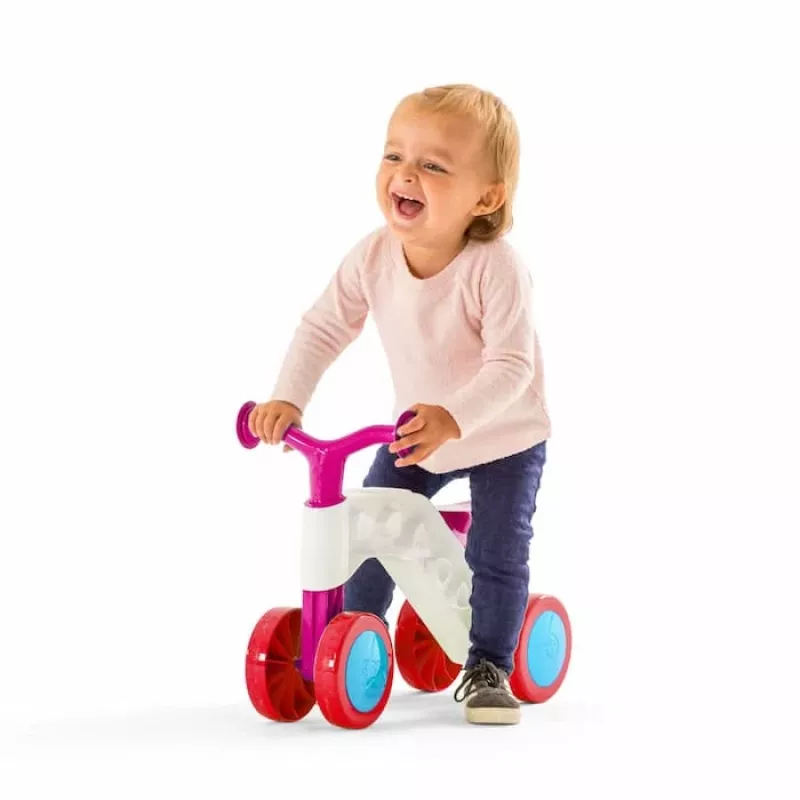 Chillafish Itsibitsi 4-in-1 Convertible Ride-on, Pink, 1-3 Years