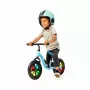 Chillafish Charlie 10 Balance Bike, Blue, with LED Light-Up Wheels, for Ages 18 Months to 4 Years