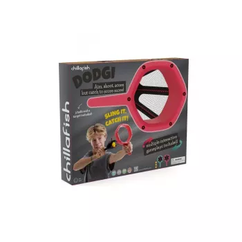 Chillafish Dodgi Throwing & Catching Game, Coral Mint Yellow, 14+ Years
