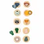 Trixie Dog Activity Treat Dispenser Rolling Toy - Natural Rubberwood, Adjustable Opening, Level 1