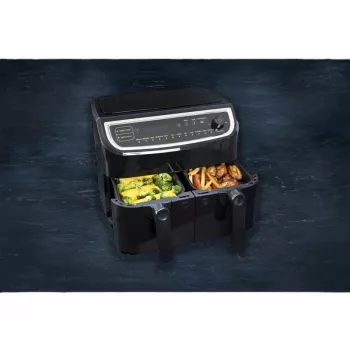 Gastronoma Dual Basket Air Fryer 9L 2400W Black