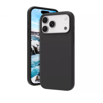 DBRAMANTE1928 Monaco Case for iPhone 18 Pro Max / 17 Pro Max - Night Black