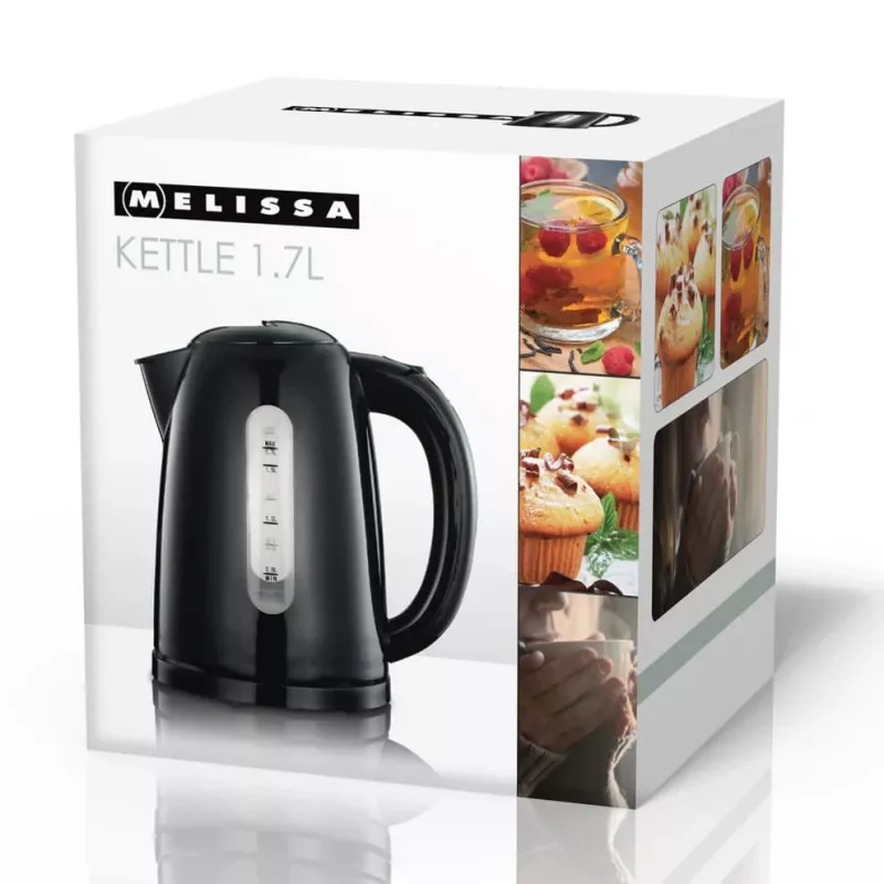 Melissa Electric Kettle 1.7L 2025W Black 16130301
