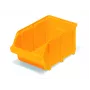 raaco 123679 Sichtlagerkasten Orange Storage Bin 10.5L