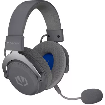 ENDORFY VIRO Infra Wireless Gaming Headset - Alt Gray (2.4 GHz USB-C Dongle, Bluetooth, USB-C, 3.5 mm Jack)