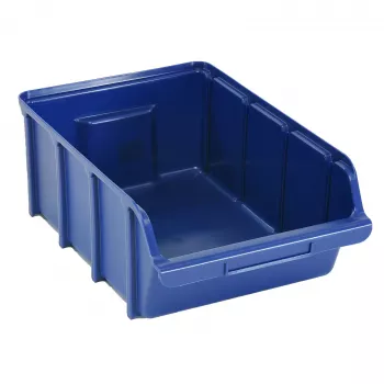 raaco 107006 Sichtlagerkasten Blue Storage Bin