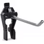 raaco 110723 Single Prong Tool Hook for Perforated Panels, Galvanized Steel, 5 Pieces