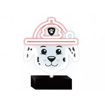 PAW Patrol LED Neon Lamp with Stand for Kids, Marshall