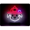 PAW Patrol LED Neon Lamp with Stand for Kids, Marshall