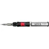 Yato YT-36706 Gas Soldering Iron 1300°C Butane Torch with Hot Air Blower, Black/Red/Stainless Steel
