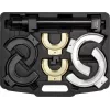 YATO YT-2536 MacPherson Strut Spring Compressor Set, 3 Jaw Pairs, 65-212 mm, 1 Ton