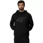 4F Men's Sweatshirt M2548 Deep Black XL