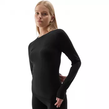 Women's Thermoactive T-Shirt 4F F152 Deep Black M/L