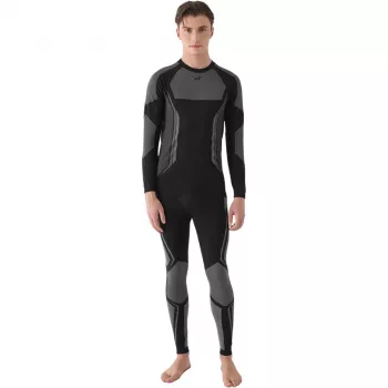 Men's Thermoactive Leggings 4F M166 Deep Black S/M