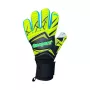 4Keepers Force V5 25 Wave NC Goalkeeper Gloves Black/Fluo Green Size 8