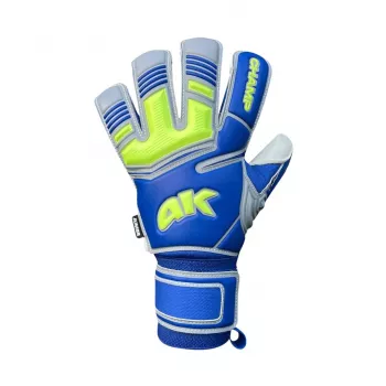 4Keepers Champ VII HB Junior Goalkeeper Gloves Blue Green Fluo Size 6