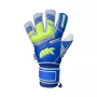 4Keepers Champ VII HB Junior Goalkeeper Gloves Blue Green Fluo Size 6