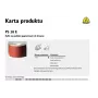 KRUGER & MATZ PS18E Abrasive Paper Roll, P150 Grit, 100 mm x 50 m, E-Weight Paper, Aluminium Oxide