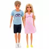 LEAN TOYS Anlily Family Doll Set: Pregnant Mom, Dad, Baby, Infant