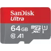 SanDisk microSDHC Ultra 64GB UHS-I Class 10 100MB/s with SD Adapter 00215482