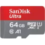 SanDisk microSDHC Ultra 64GB UHS-I Class 10 100MB/s with SD Adapter 00215482