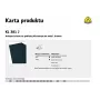 KLINGSPOR Abrasive Cloth Sheet P320 KL381J, 230 x 280 mm, 50 Pack