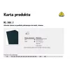 KLINGSPOR Abrasive Cloth Sheet P320 KL381J, 230 x 280 mm, 50 Pack