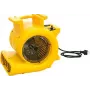 Master Climate Solutions CD 5000 Floor Dryer, Airflow 2640 m³/h, Max Static Pressure 500 Pa, 3 Fan Speeds, 1100 W, Black 4604051