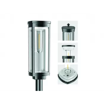 Forever Light Sunari FLS-97 LED Solar Garden Decorative Light 3000K, 1000mAh