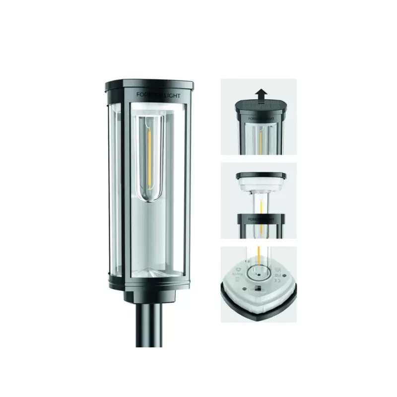 Forever Light Sunari FLS-97 LED Solar Garden Decorative Light 3000K, 1000mAh