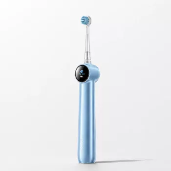 RANVOO PH5 Bubble Sonic Electric Toothbrush, 38,000 VPM, 5 Modes, IPX7, USB Charging, Blue
