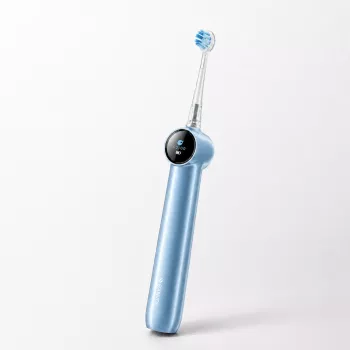 RANVOO PH5 Bubble Sonic Electric Toothbrush, 38,000 VPM, 5 Modes, IPX7, USB Charging, Blue