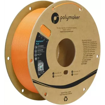Polymaker PolySonic High-Speed PLA Filament 1.75mm Orange 1kg PA12007