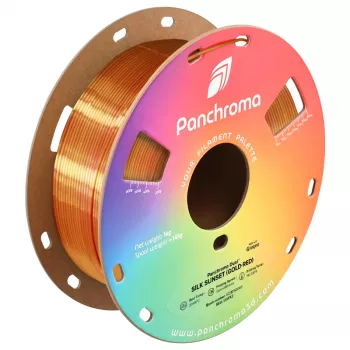 Polymaker Panchroma PLA Dual Silk 1.75mm Sunset 1kg 3D Filament (CA03030)
