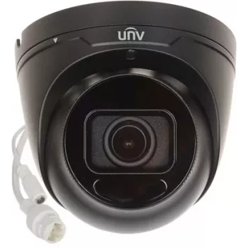 Vandalproof IP Camera MOTOZOOM, 4MP, PoE, IP67, IK10, Black