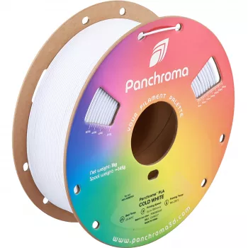 Polymaker Panchroma PLA 1.75mm Cold White 1kg 3D Filament (CA19027)