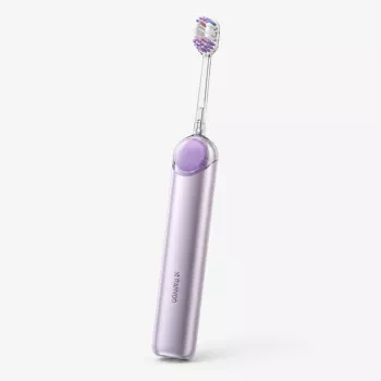 RANVOO PQ5 Pure Sonic Electric Toothbrush, Purple, 5 Modes, 4 Brush Heads, USB Charging