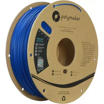 Polymaker PolyLite PLA Pro Blue 1.75 mm 1 kg Filament PA07005