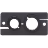 Kramer WCP-21 Wall Plate Insert - Cable Management Pass-Through - White (85-0003199)