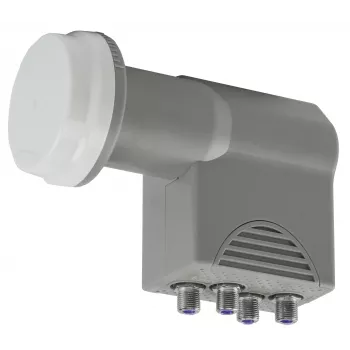 AXING SCO 4-10 Quattro LNB, 40 mm Feedhorn, 4 Outputs, UHD/3D Ready SCO00410