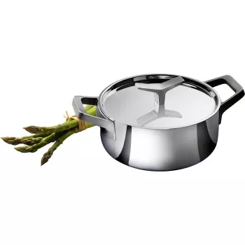 Electrolux Infinite Chef 3L Saucepan with Lid, Stainless Steel, Induction-Safe, Oven-Safe to 250°C
