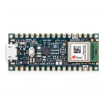 Arduino Nano 33 BLE Rev2 Board ABX00071 with nRF52840 Cortex-M4 and BLE 5.0