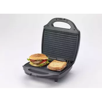 Ariete A1980 Sandwich Maker & Grill, 750 W, Black/Silver