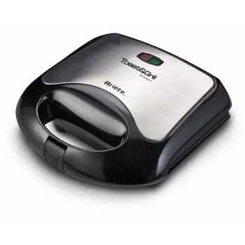 Ariete A1980 Sandwich Maker & Grill, 750 W, Black/Silver