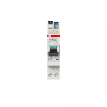 ABB DSX301CA-B10/0.03 RCBO, 1P+N, B10, 30mA, 6kA, 1 Module 2CSR255165R1105