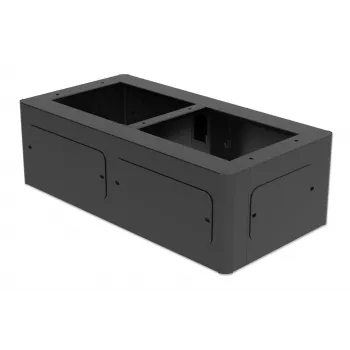 MANHATTAN Anti-Theft Pedestal for 11-Bay Charging Cabinet, Black 181303